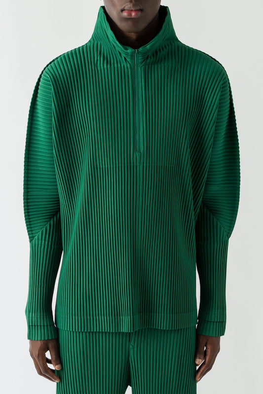 Homme Plissé Issey Miyake Monthly Colors Sweater In Celadon Green FW25