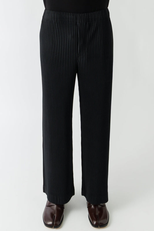 Homme Plissé Issey Miyake Monthly Colors Trousers In Black FW25