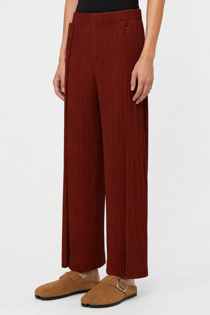 Homme Plissé Issey Miyake Motion Blur Trousers side