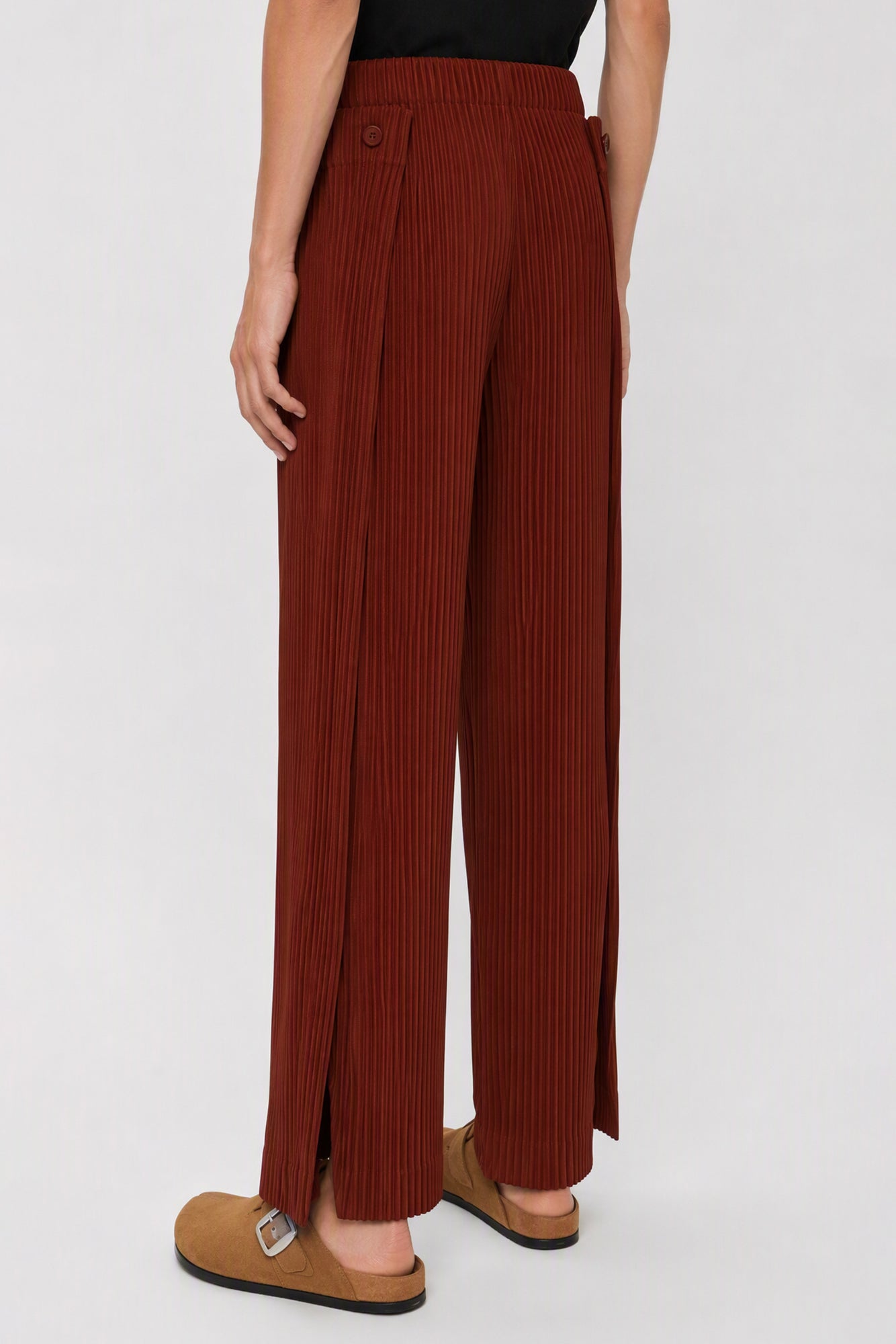 Homme Plissé Issey Miyake Motion Blur Trousers back