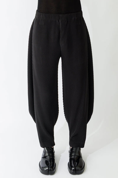 Homme Plissé Issey Miyake Angular Stone Trousers In Coke Gray