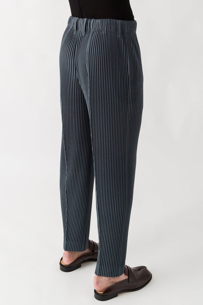 Homme Plissé Issey Miyake Compleat Trousers in Chert Blue back