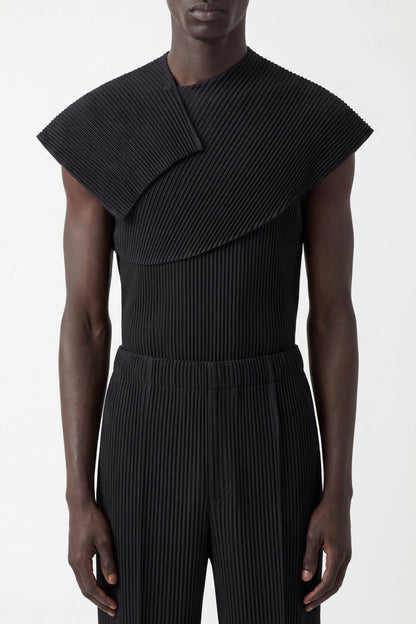 Homme Plissé Issey Miyake January Monthly Colors Shirt in Black