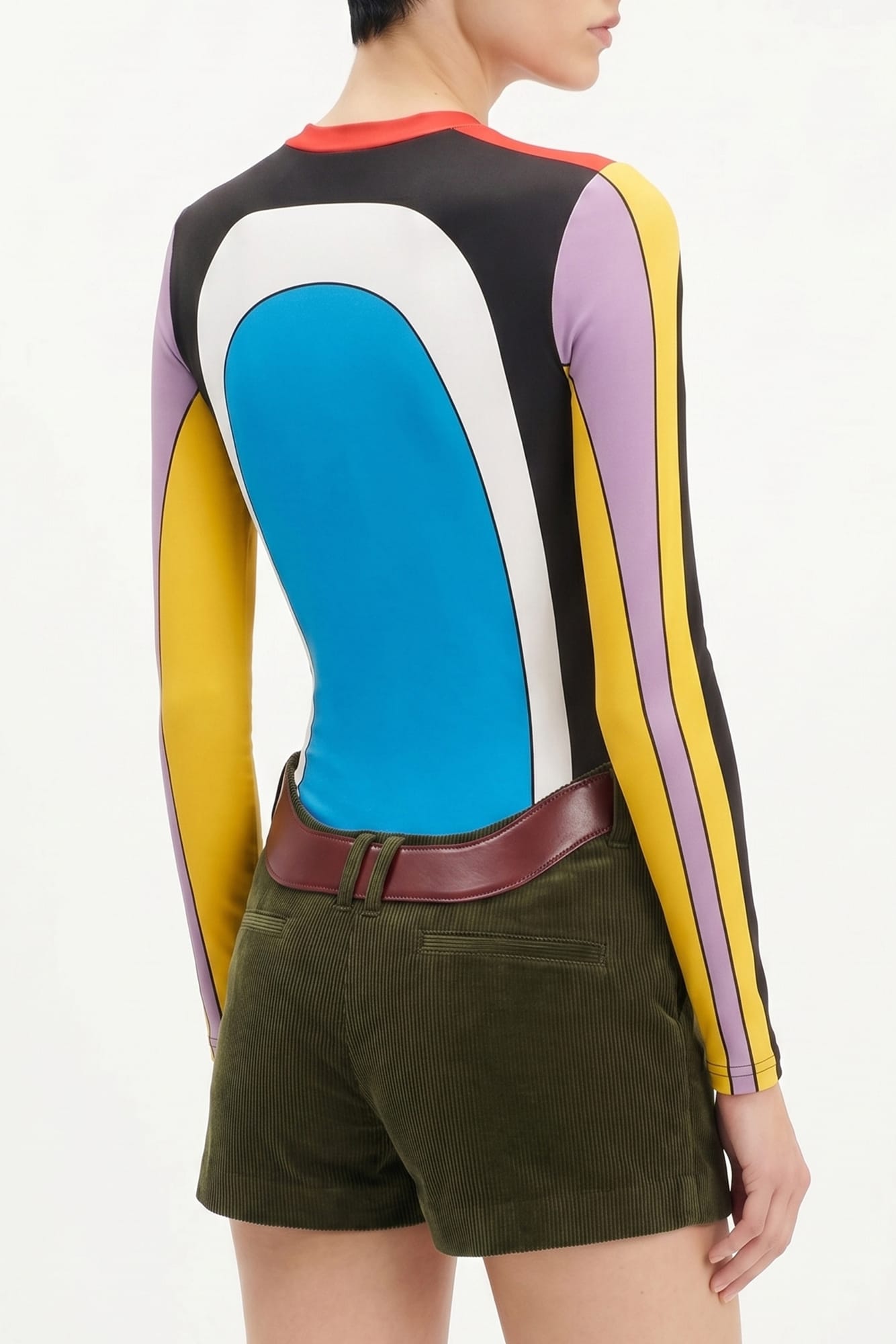 Jean Paul Gaultier Body Map Printed Long Sleeve Top SS26