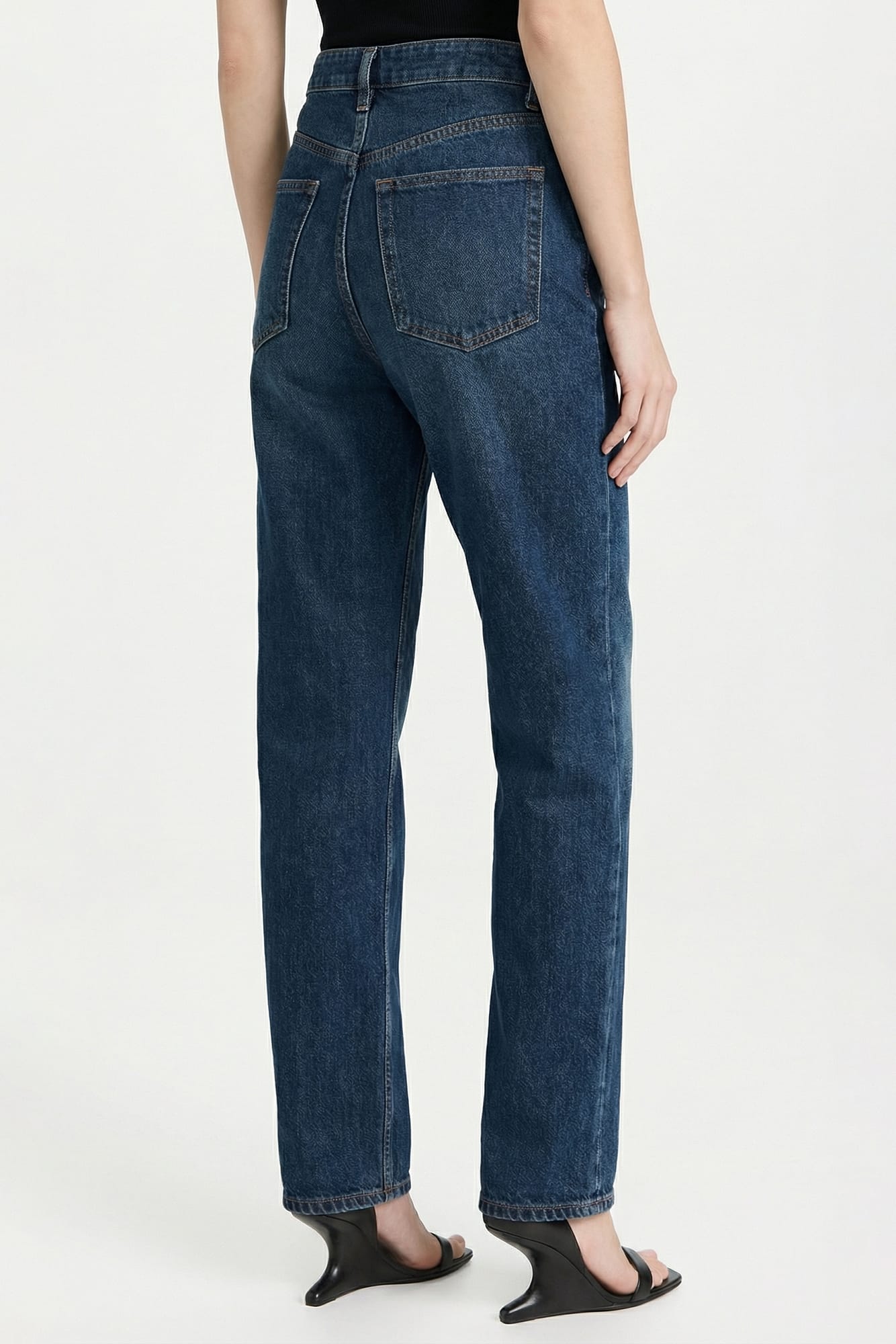 Jean Paul Gaultier Curvy Waistband Denim Pant SS26