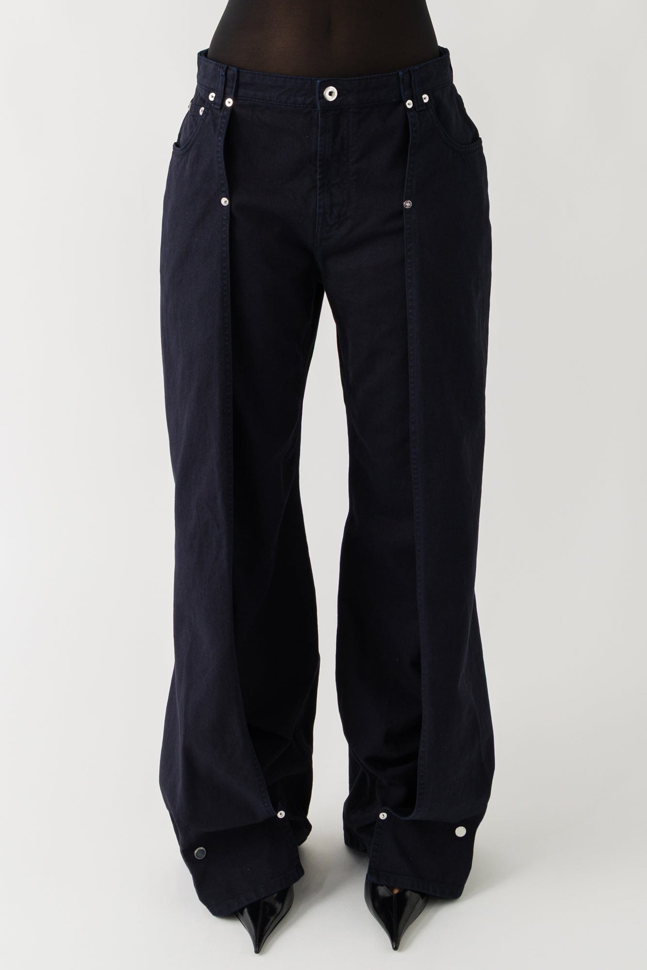 Jean Paul Gaultier Denim Trousers in Navy