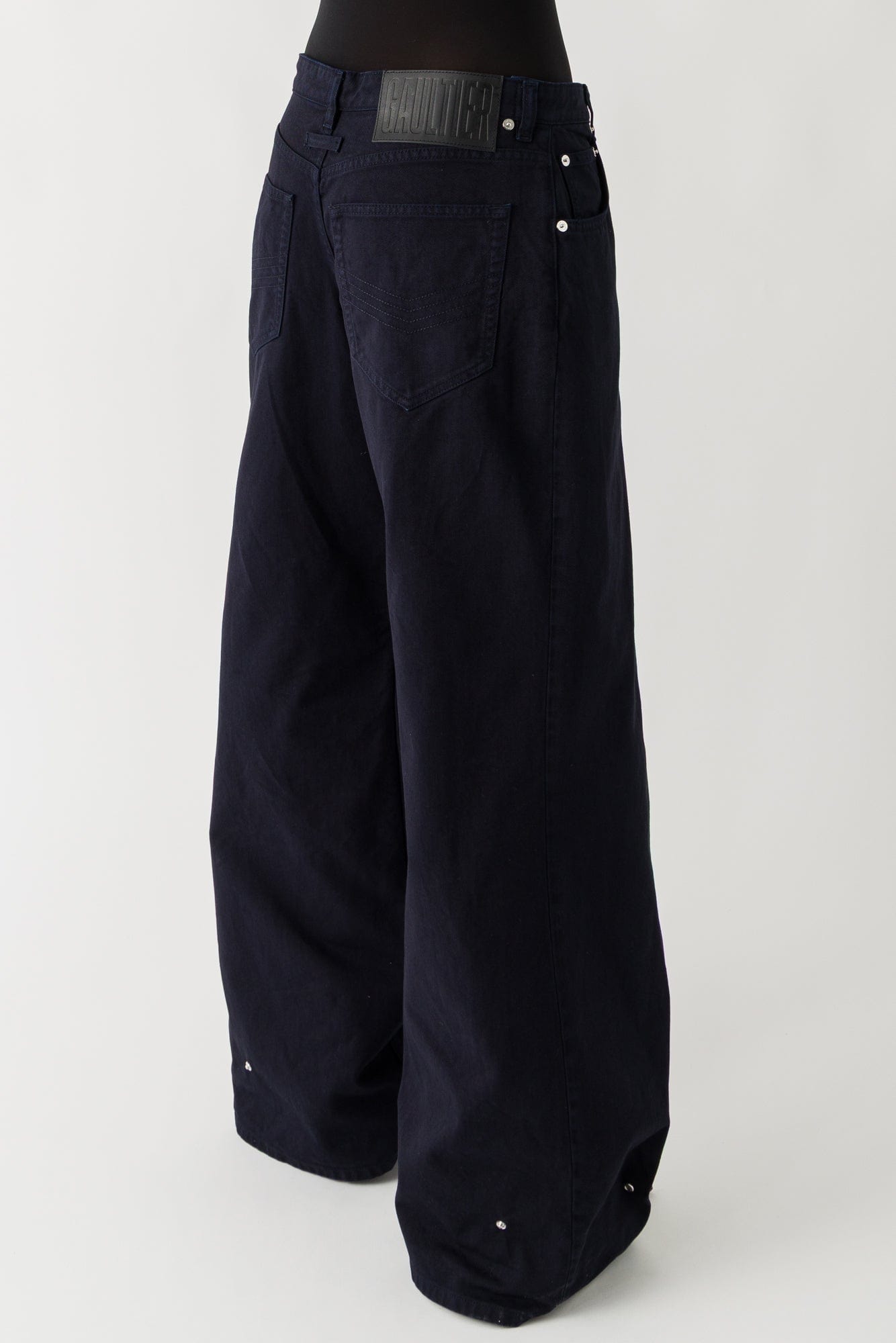 Jean Paul Gaultier Denim Trousers in Navy
