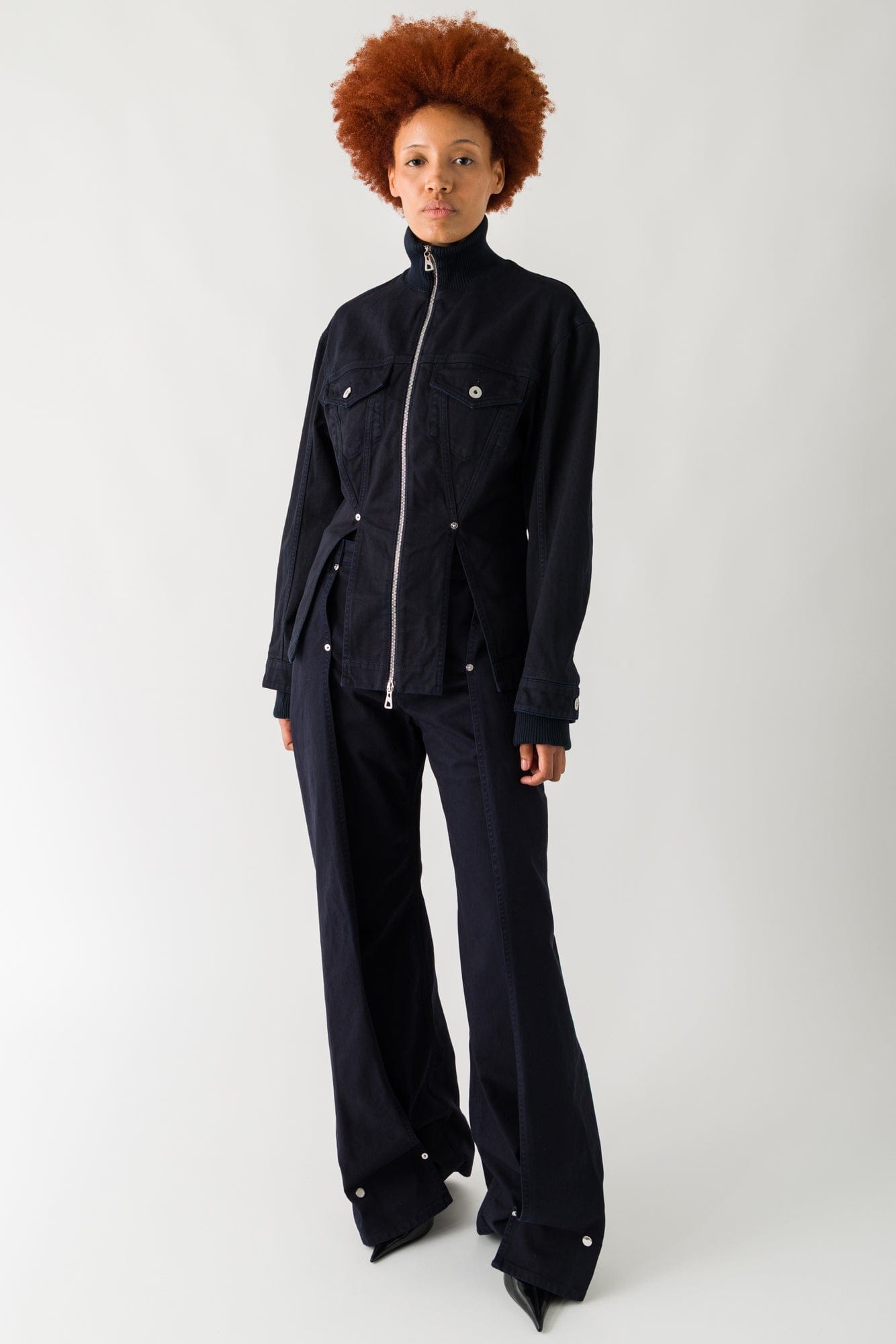 Jean Paul Gaultier Denim Trousers in Navy