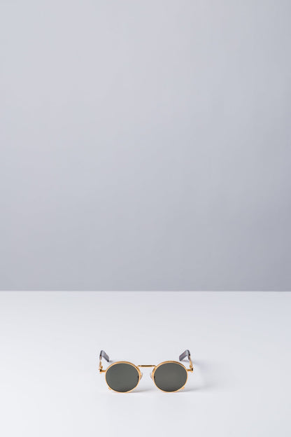 Jean Paul Gaultier Lunettes Ressort Sunglasses in Gold