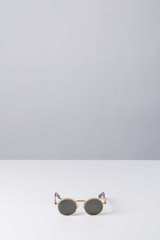 Jean Paul Gaultier Lunettes Ressort Sunglasses in Gold