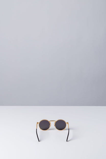 Jean Paul Gaultier Lunettes Ressort Sunglasses in Gold