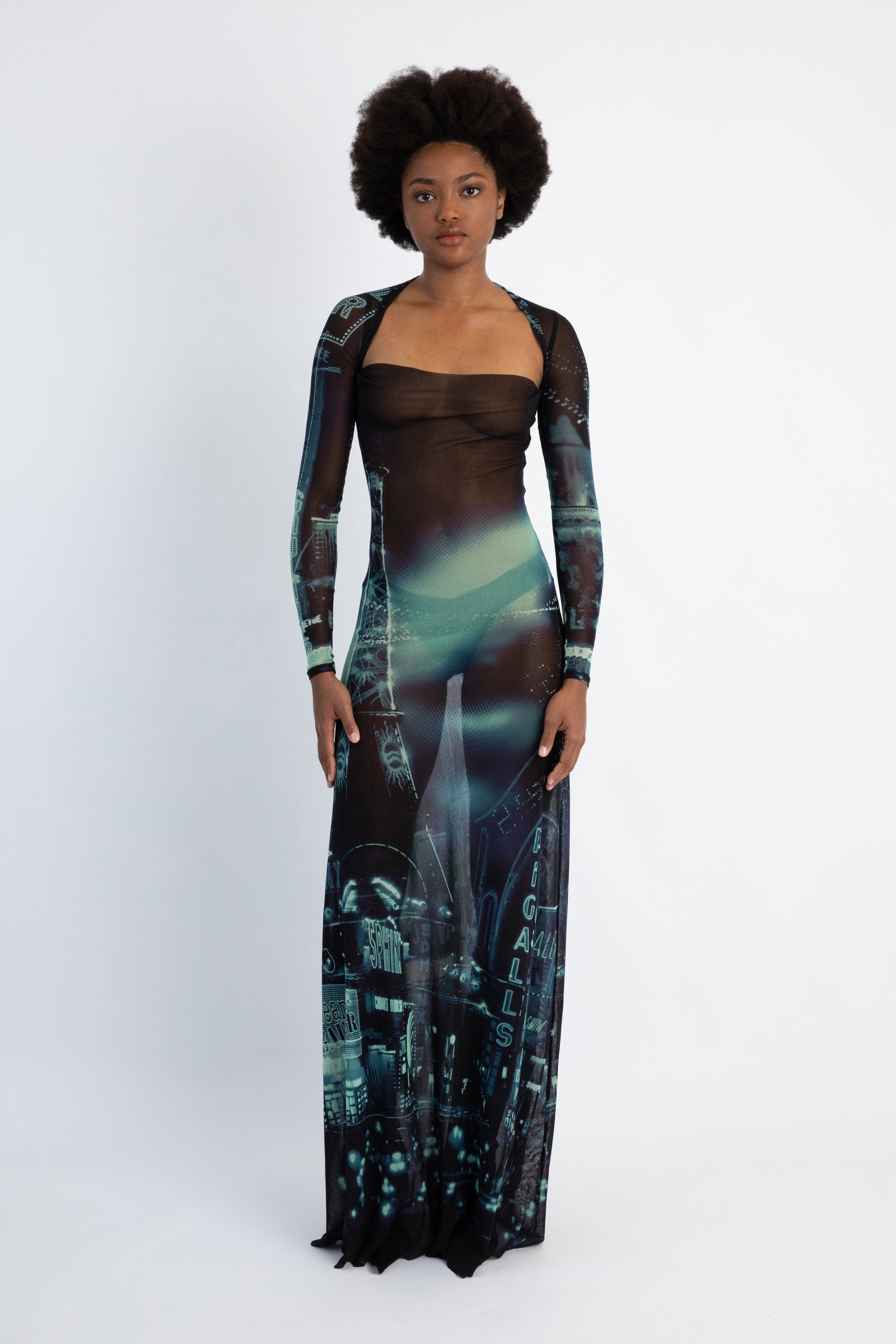 Jean Paul Gaultier Pigalle Print Slip Dress Antidote Fashion and Lifestyle Jean Paul Gaultier Pigalle Print Slip Dress Antidote Fashion and Lifestyle