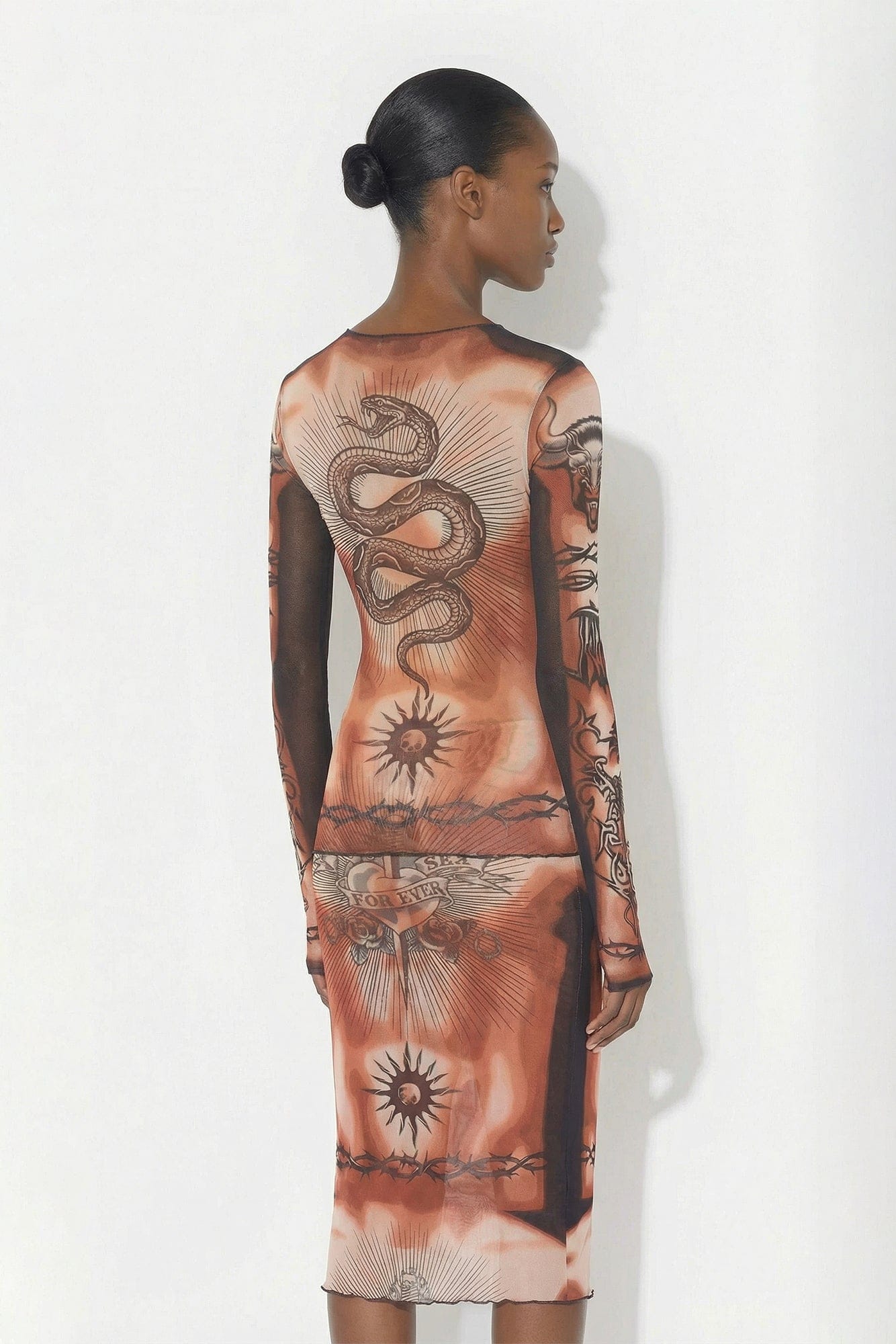 Jean Paul Gaultier Safe Sex Crew Neck back