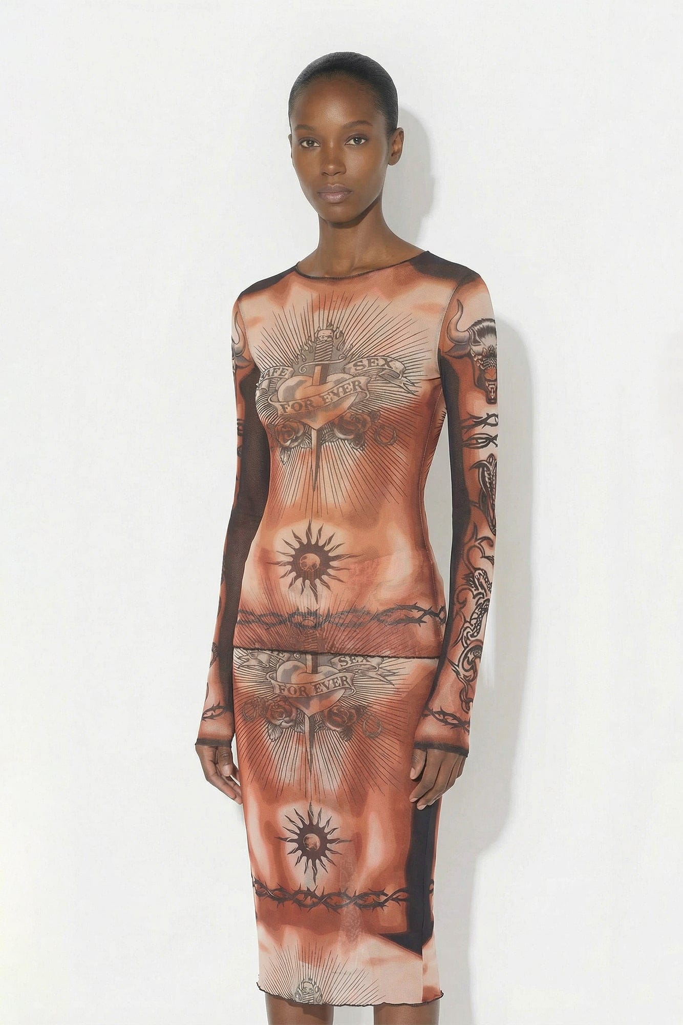 Jean Paul Gaultier Safe Sex Crew Neck