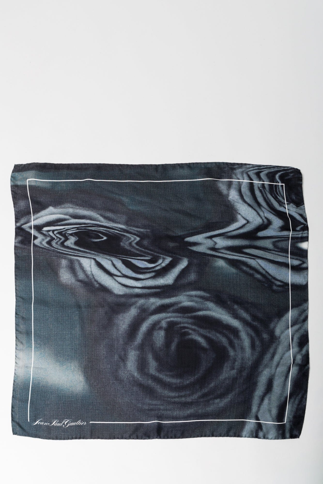 Jean Paul Gaultier Silk Scarf in Black