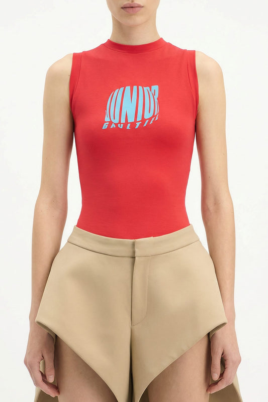 Jean Paul Gaultier Stretch Jersey Tank Top SS26