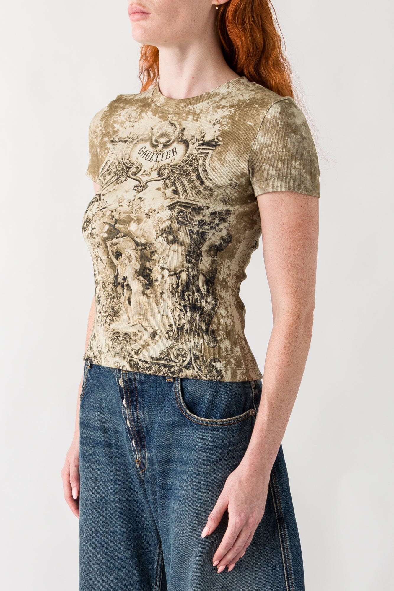 Jean Paul Gaultier Printed T-Shirt In Le Medaillon