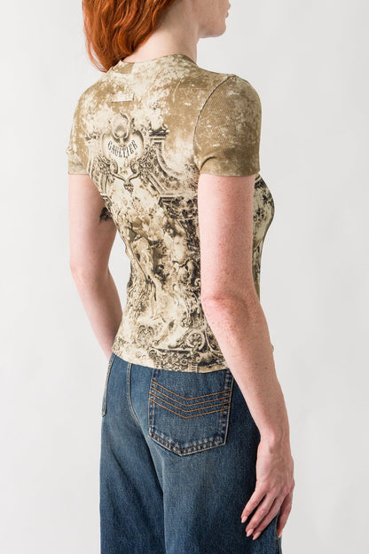 Jean Paul Gaultier Printed T-Shirt In Le Medaillon back