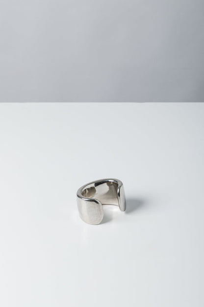 Jean Paul Gaultier Logo Bracelet In Silver back