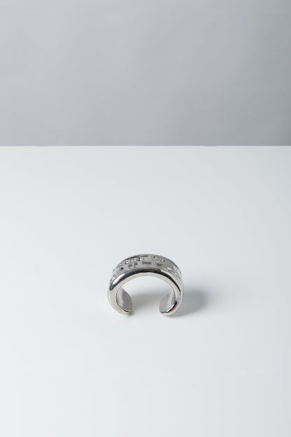 Jean Paul Gaultier Logo Bracelet In Silver side