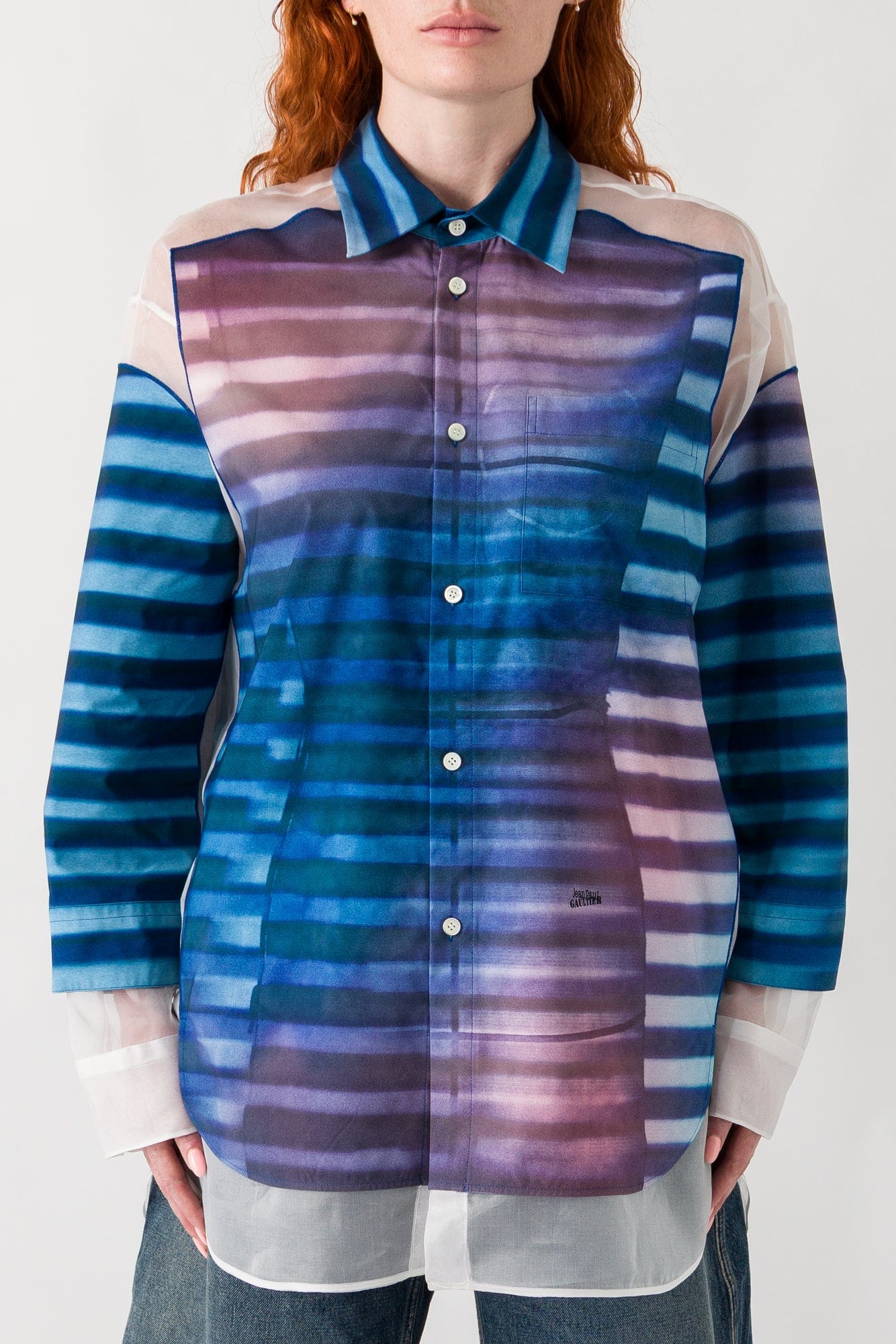 Jean Paul Gaultier Printed Shirt In Air