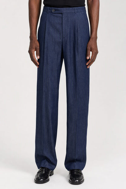 Jil Sander Cotton Chambray Trousers