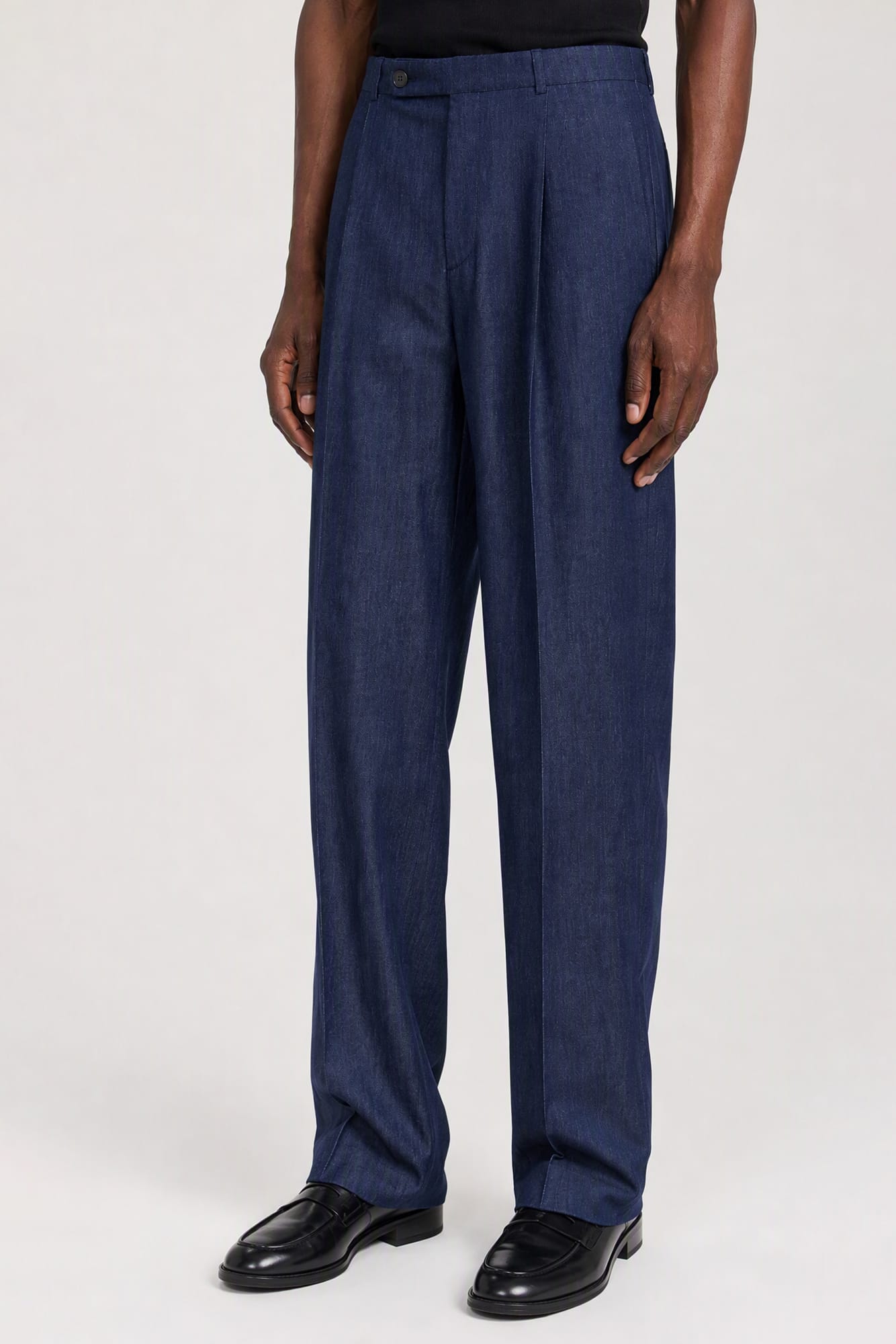 Jil Sander Cotton Chambray Trousers