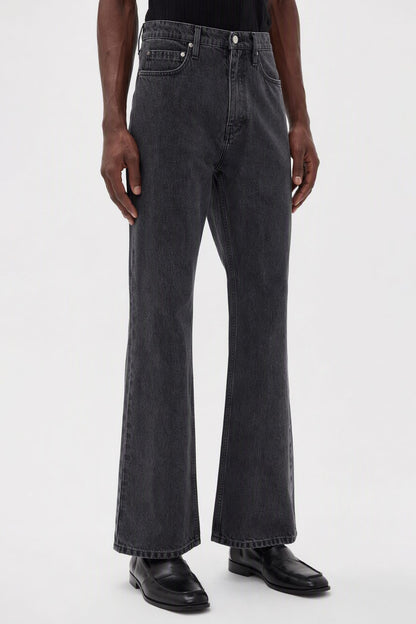 Jil Sander Flared Lightweight Denim Trousers side