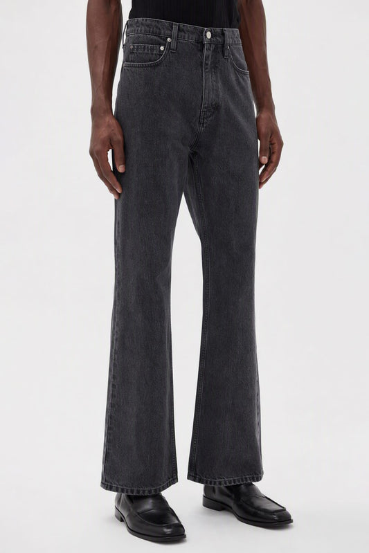Jil Sander Flared Lightweight Denim Trousers side