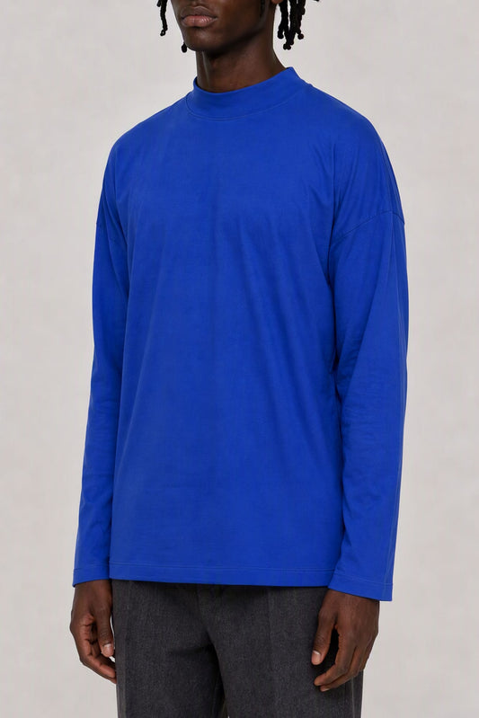 Jil Sander T-Shirt Mock Neck LS side