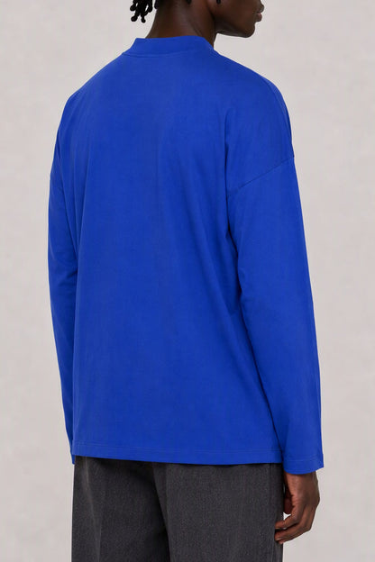 Jil Sander T-Shirt Mock Neck LS back