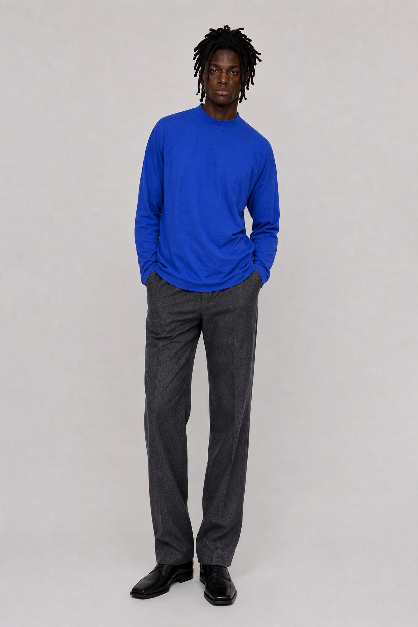 Jil Sander T-Shirt Mock Neck LS