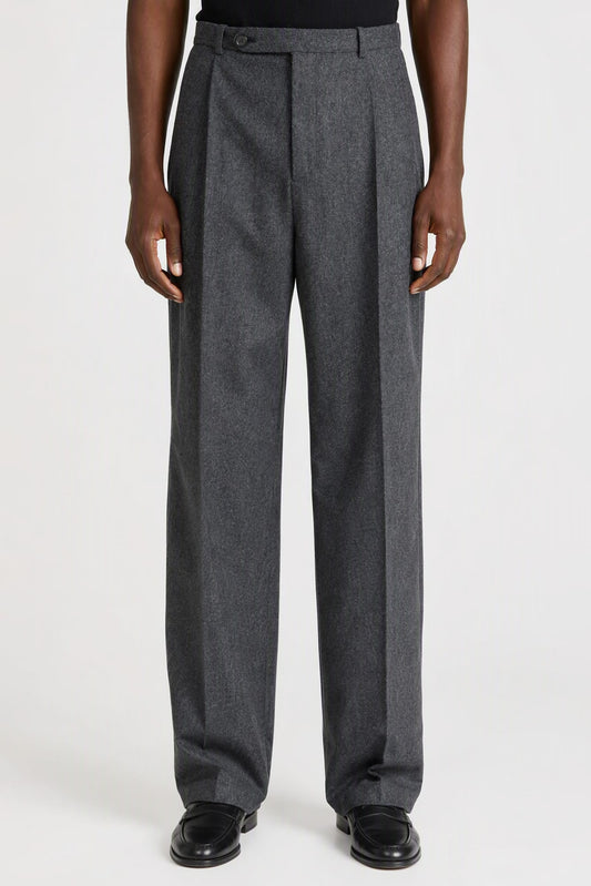 Jil Sander Wool Flannel Trousers