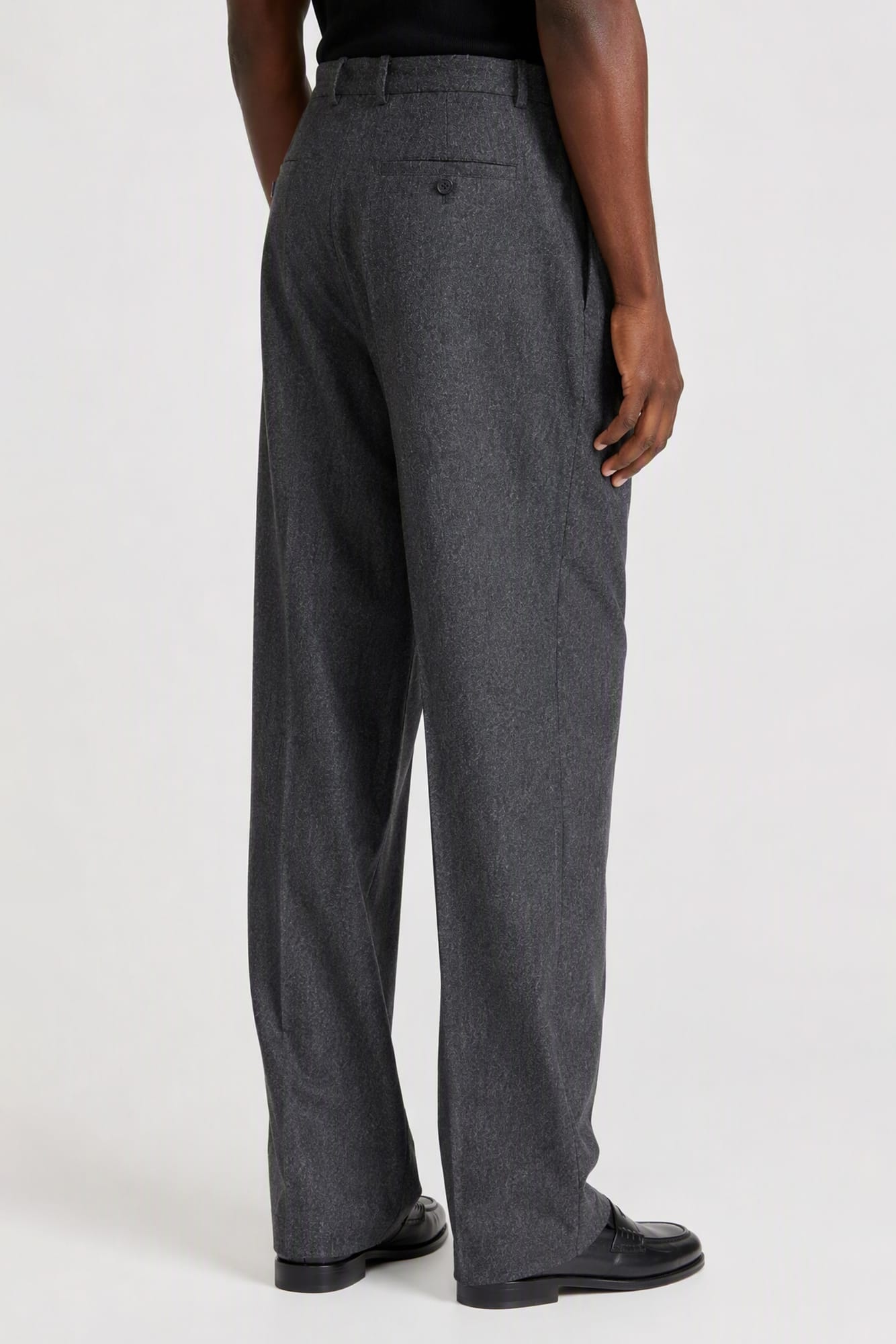 Jil Sander Wool Flannel Trousers