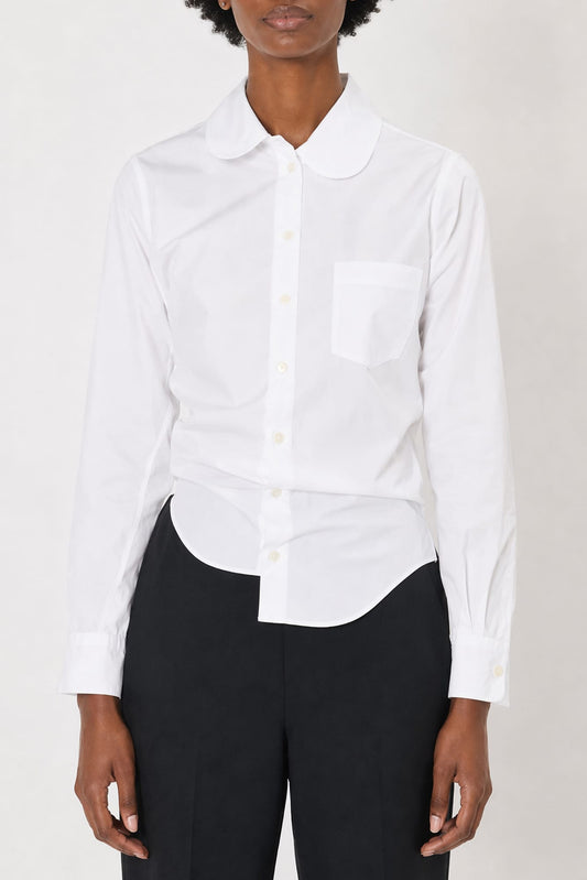 Junya Watanabe Conjoined Dress Shirt in White