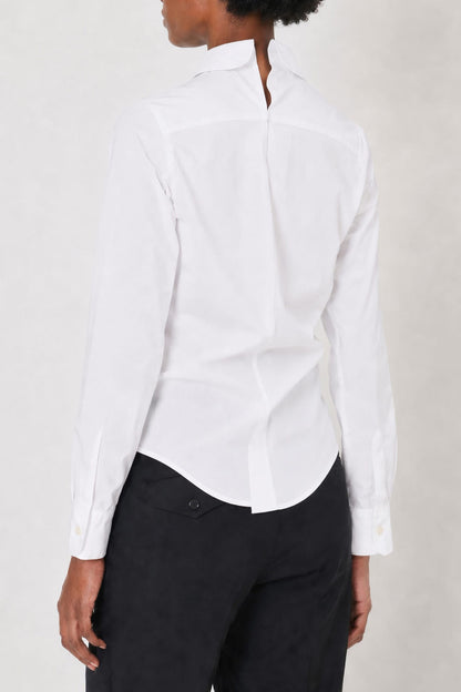 Junya Watanabe Conjoined Dress Shirt in White back