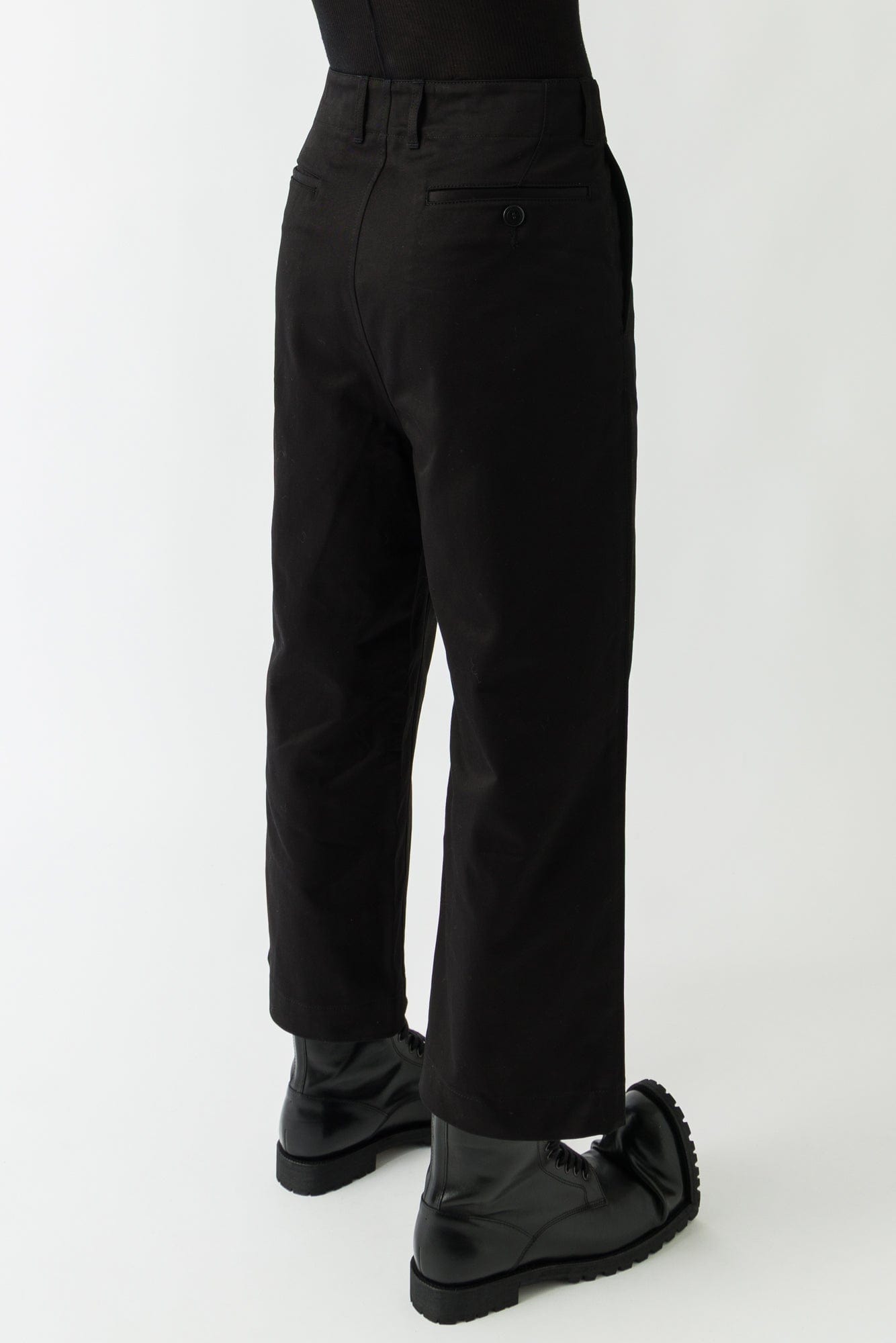 JUNYA WATANABE MAN ブラック ワークパンツ M Junya Watanabe MAN Minimal Trousers in Black – Antidote Fashion