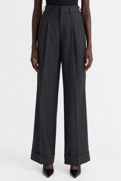 Junya Watanabe Suiting Trousers in Charcoal
