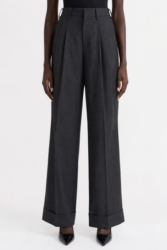 Junya Watanabe Suiting Trousers in Charcoal