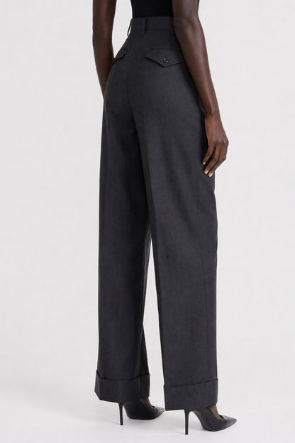 Junya Watanabe Suiting Trousers in Charcoal