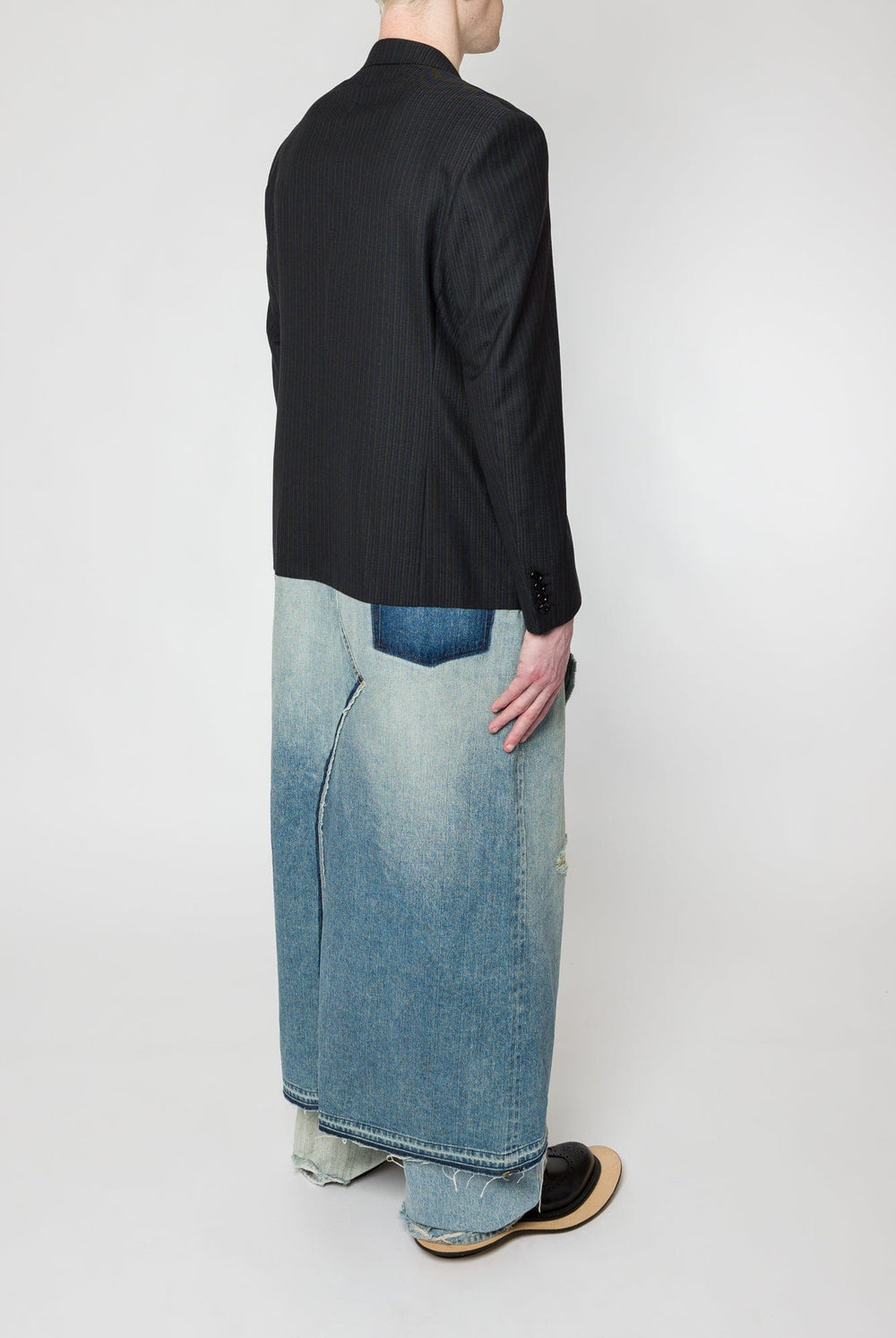 Junya watanabe denim cape best sale