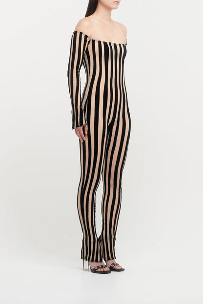 LaQuan Smith FW23 Jumpsuit side