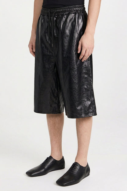 Lu'u Dan Bball Shorts in Black side