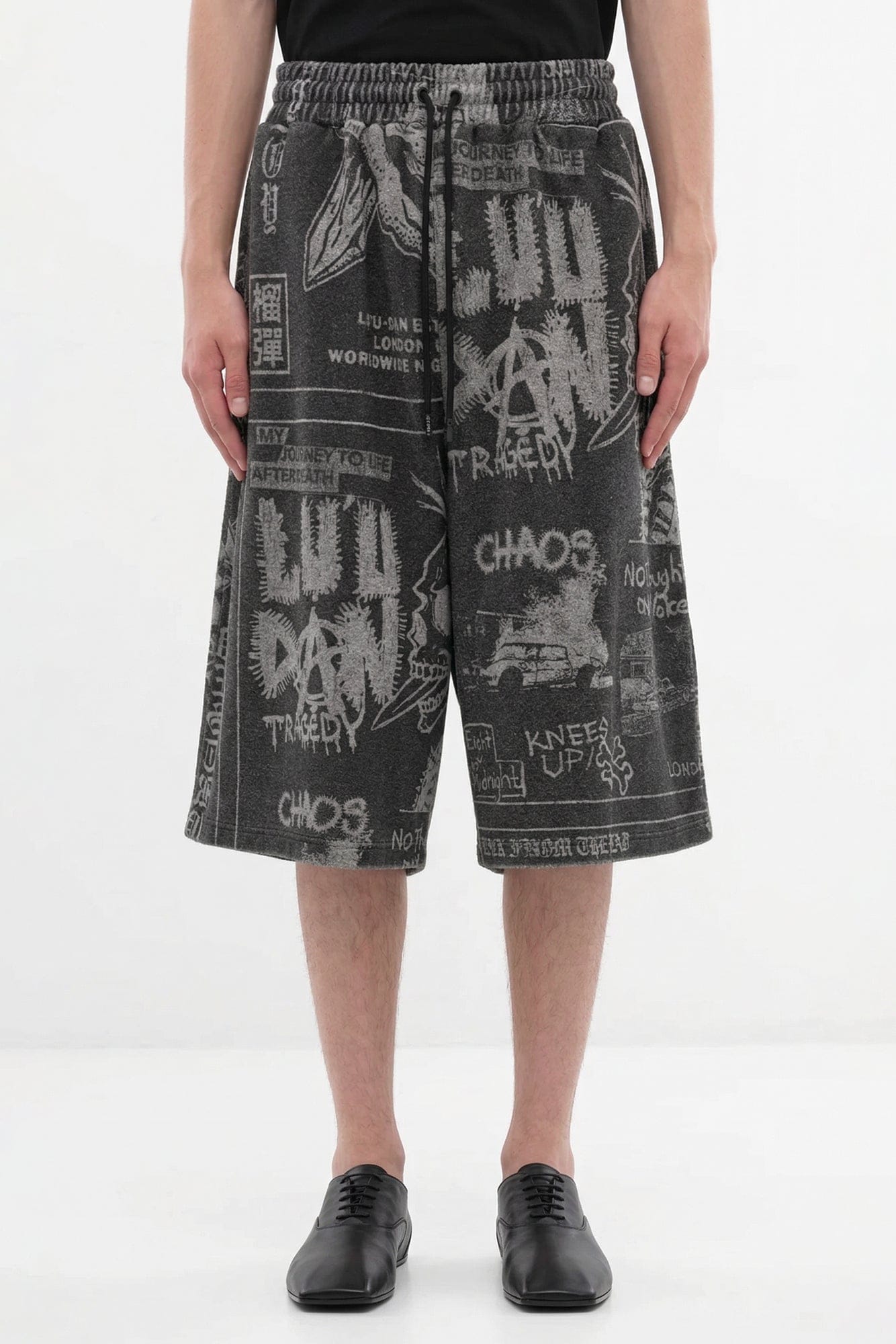Lu'u Dan Bball Shorts in Punk Flyer