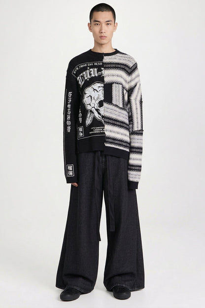 Lu'u Dan Down Cycled Sweater full look