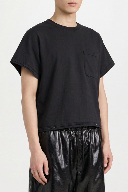 Lu'u Dan Wadded Pocket Tee side