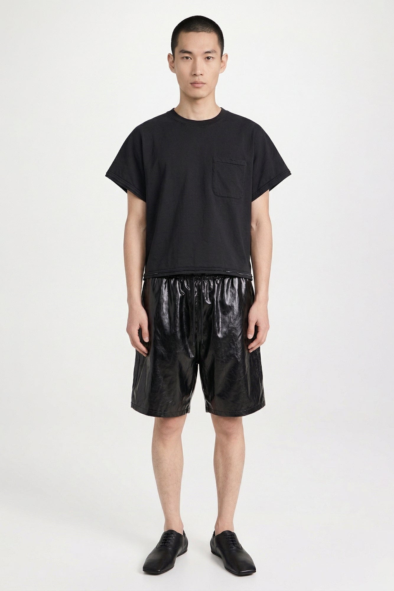 Lu'u Dan Wadded Pocket Tee full look