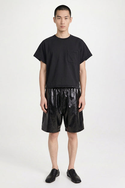Lu'u Dan Wadded Pocket Tee full look