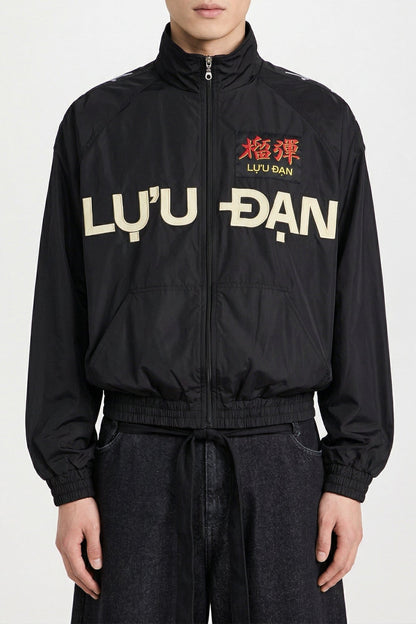 Lu'u Dan Windbreaker in Black