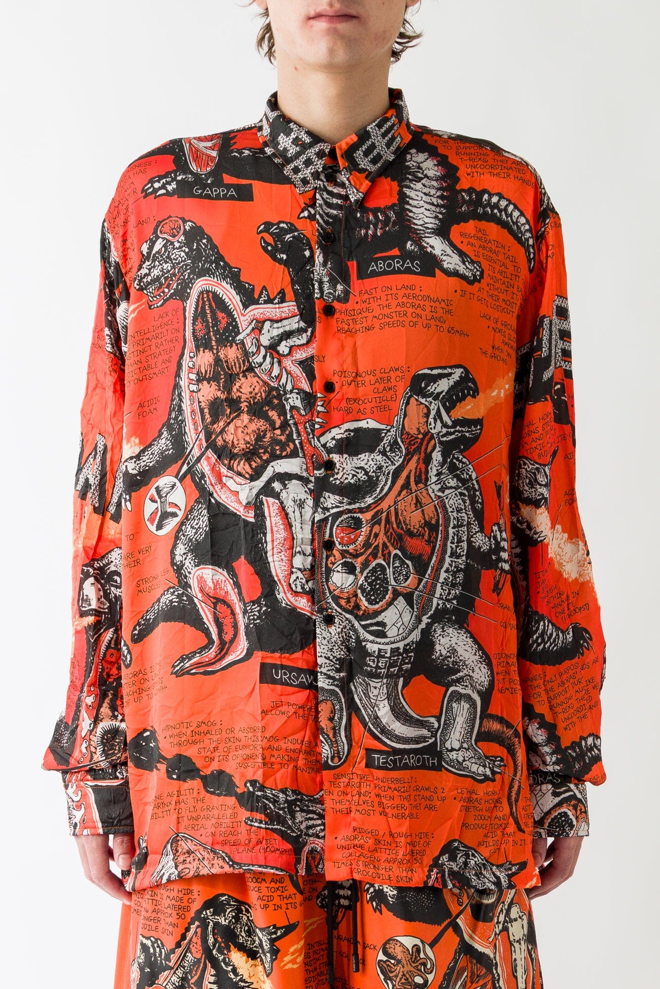 Lu'u Dan Misfit Long Sleeve in Kumquat